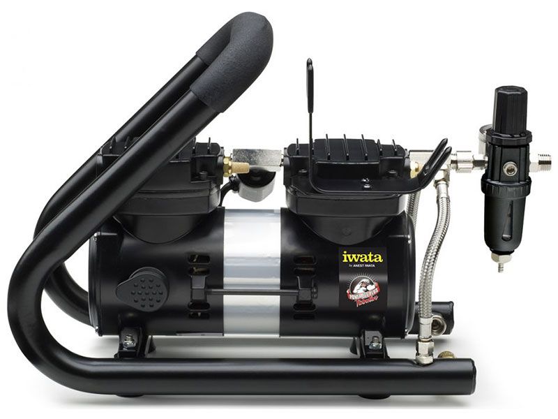 Iwata Power Jet Plus Tubular Airbrush Compressor