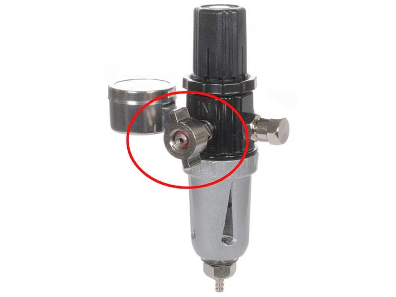 Sparmax Airbrush Compressor Regulator 1/8  Butterfly