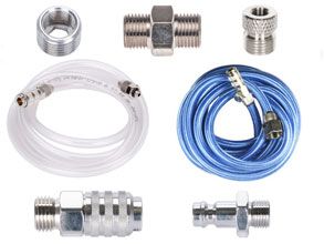 Airbrush hoses & Connectors