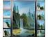 Futuristic Cityscape Airbrush Stencil Set