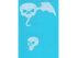 Flaming Skull Airbrush Stencil Set